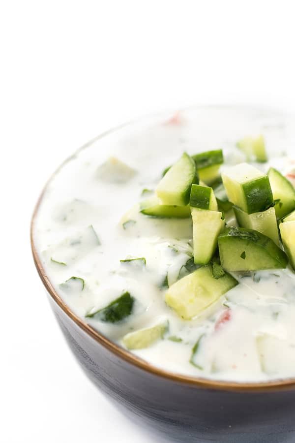 Cucumber Yogurt Raita The Lemon Bowl®