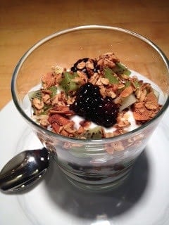 Olive Oil Granola and Honey