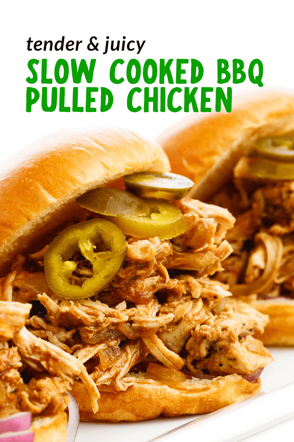 Slow Cooked BBQ Pulled Chicken The Lemon Bowl®