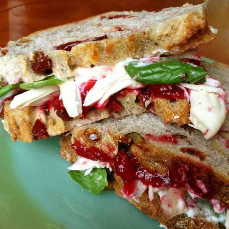Cranberry Basil Turkey Sandwich The Lemon Bowl®