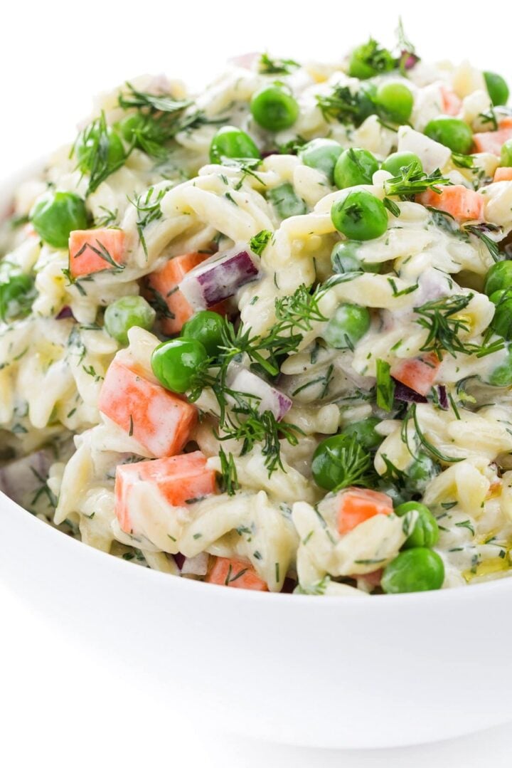 Orzo Salad with YogurtDill Vinaigrette The Lemon Bowl®