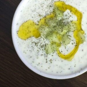 Cucumber Yogurt Mint Soup - The Lemon Bowl