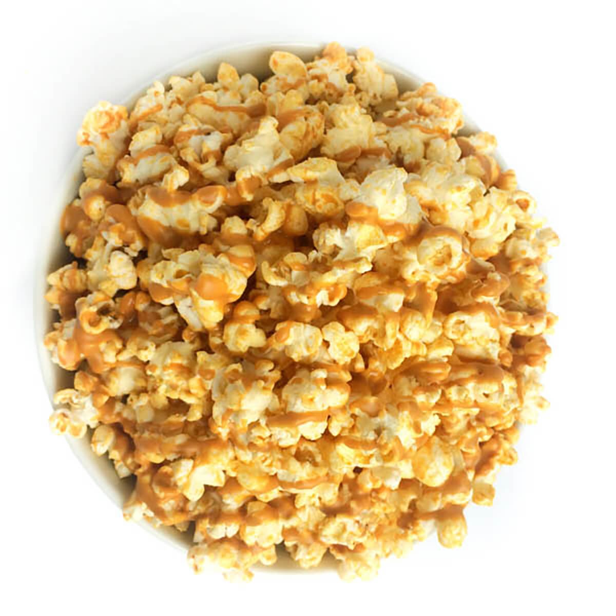 Peanut Butter Smothered Popcorn