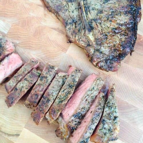 Herbes de Provence Rubbed Porterhouse Steaks The Lemon Bowl®