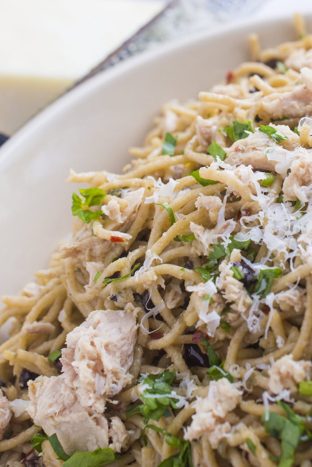 Spicy Tuna Pasta Puttanesca The Lemon Bowl®