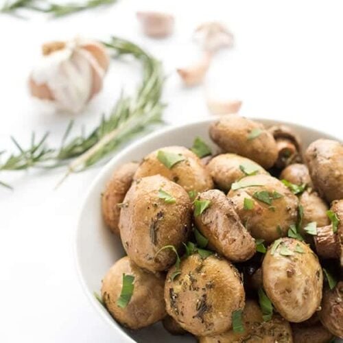 Roasted Mushrooms with Garlic and Rosemary