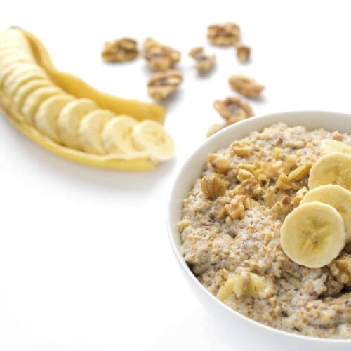 Slow Cooker Banana Nut Oatmeal The Lemon Bowl®