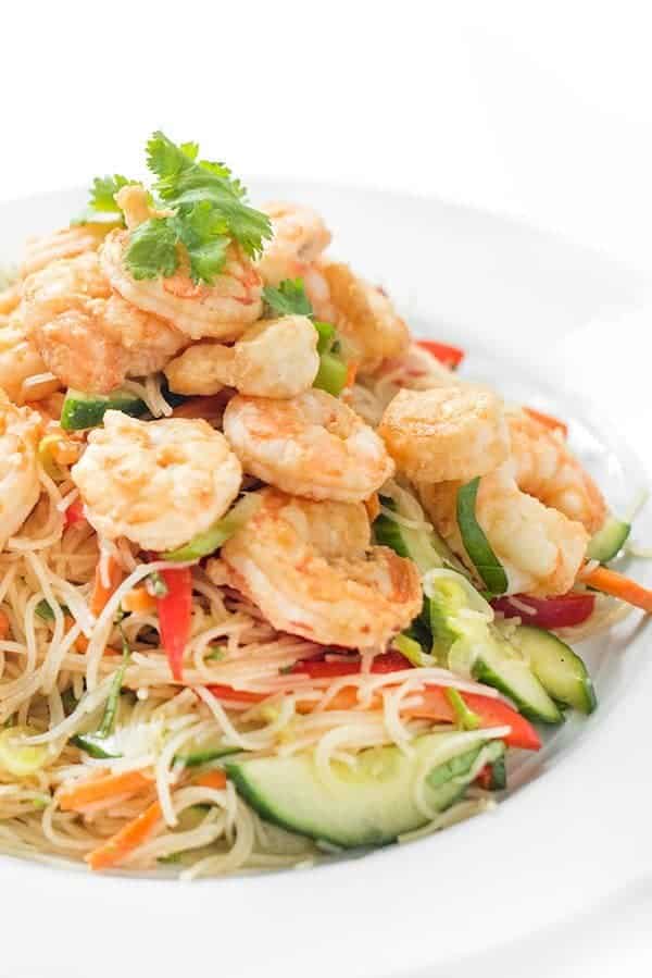 Thai Shrimp Shaker Salad