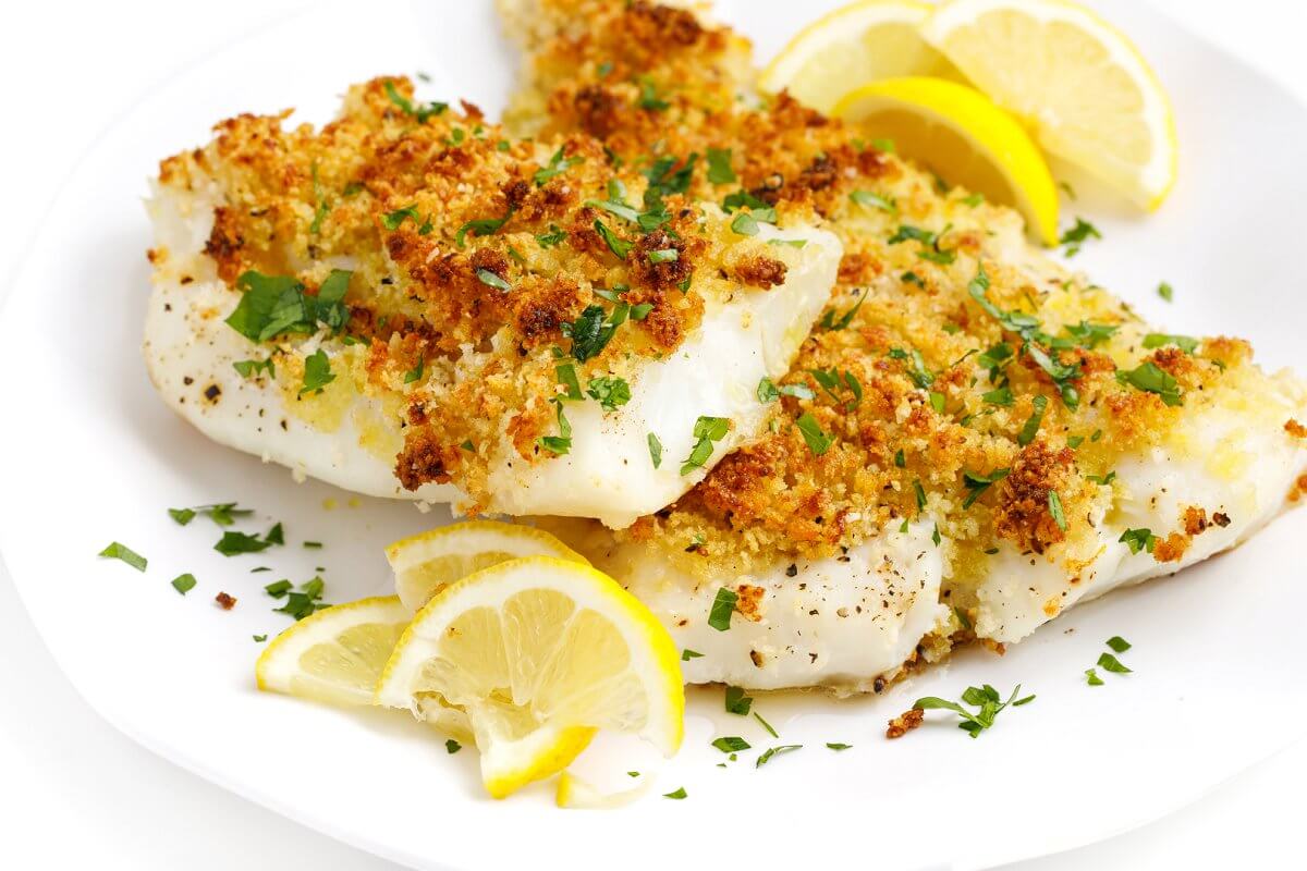 Lemon Garlic Parmesan White Fish HR