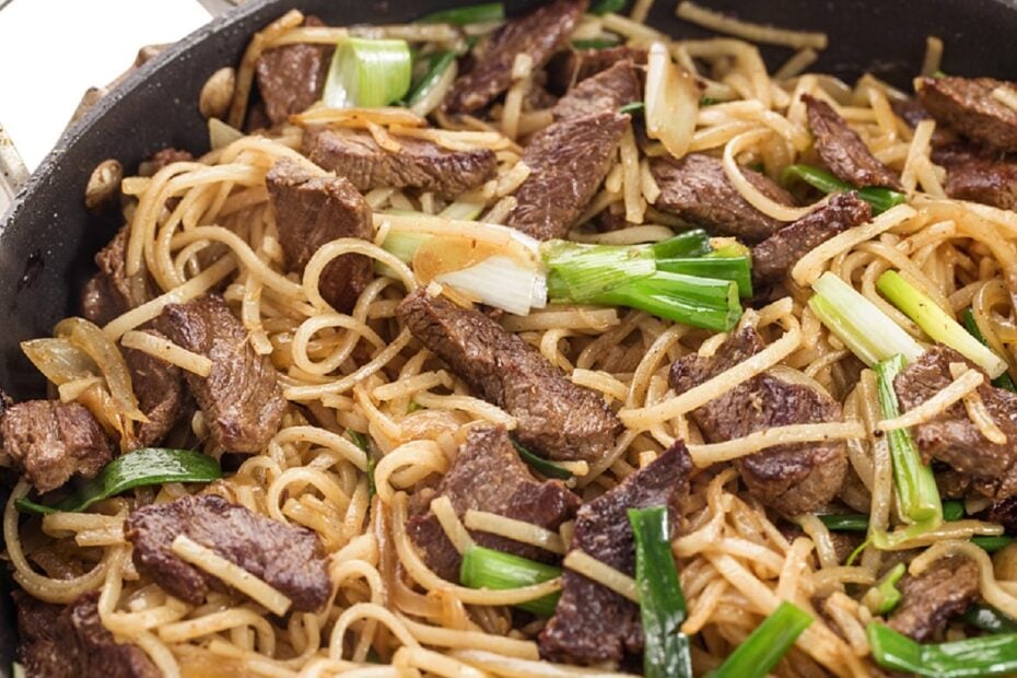 Beef StirFry with Rice Noodles The Lemon Bowl®