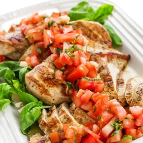 Grilled Chicken with Fresh Tomato Salsa