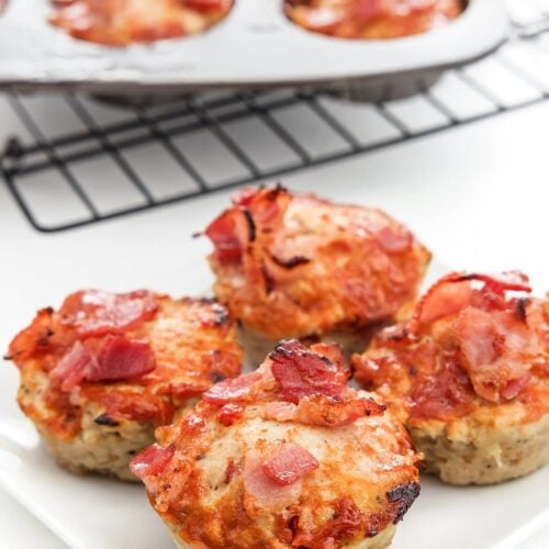 Turkey Meatloaf Muffins with Bacon The Lemon Bowl®