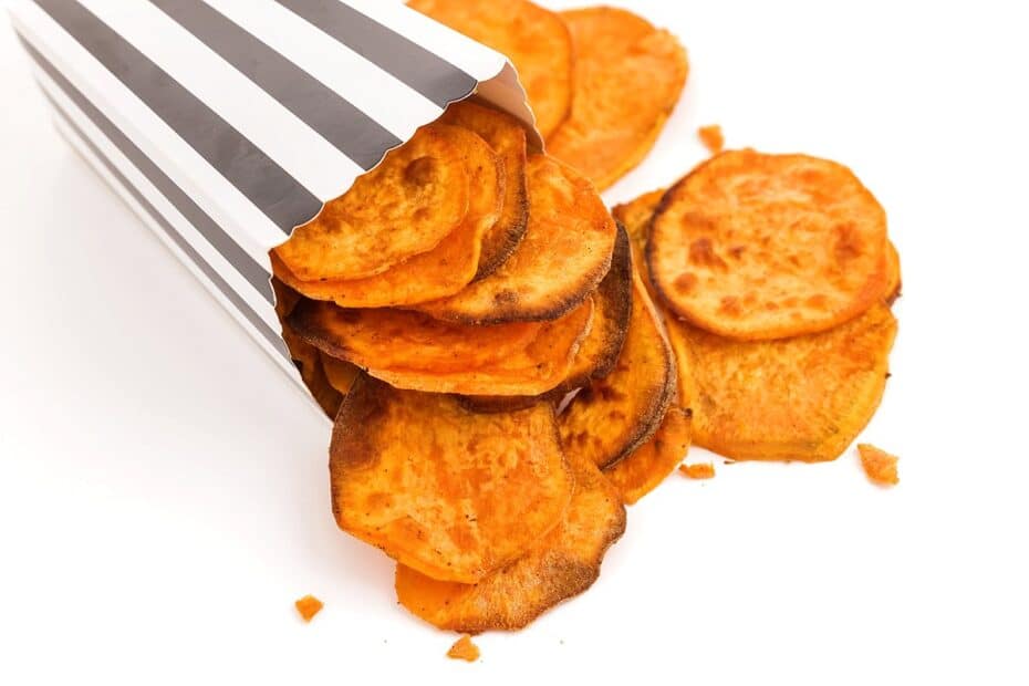 Air Fryer Sweet Potato Chips The Lemon Bowl
