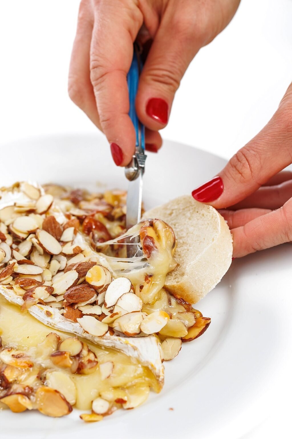 Baked Brie with Honey and Almonds The Lemon Bowl®