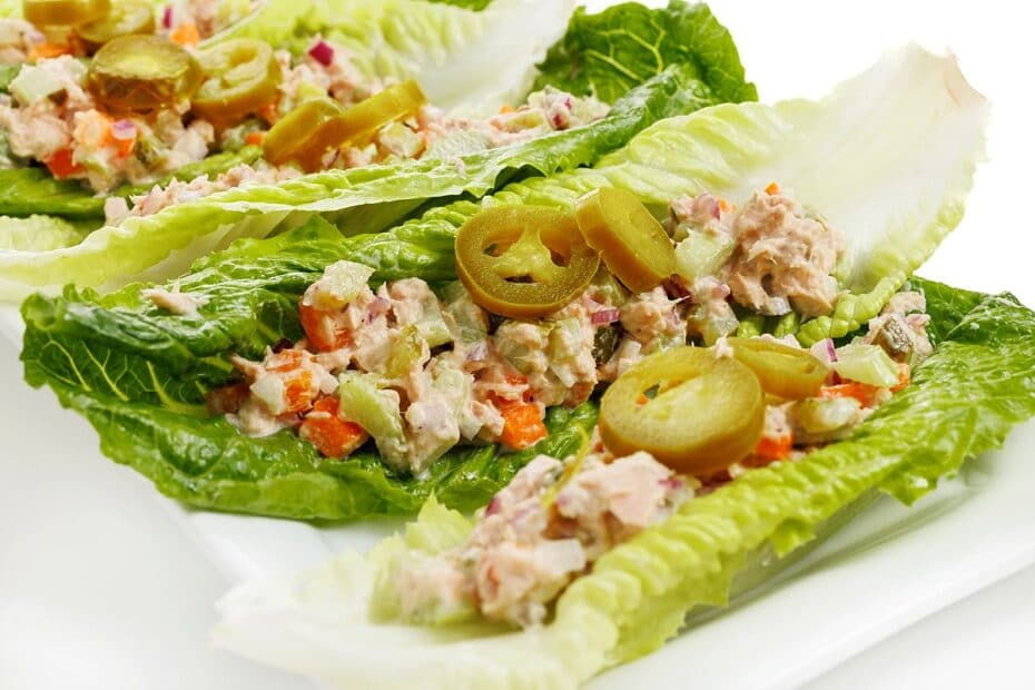 Healthy Tuna Salad Lettuce Cups Recipe The Lemon Bowl®