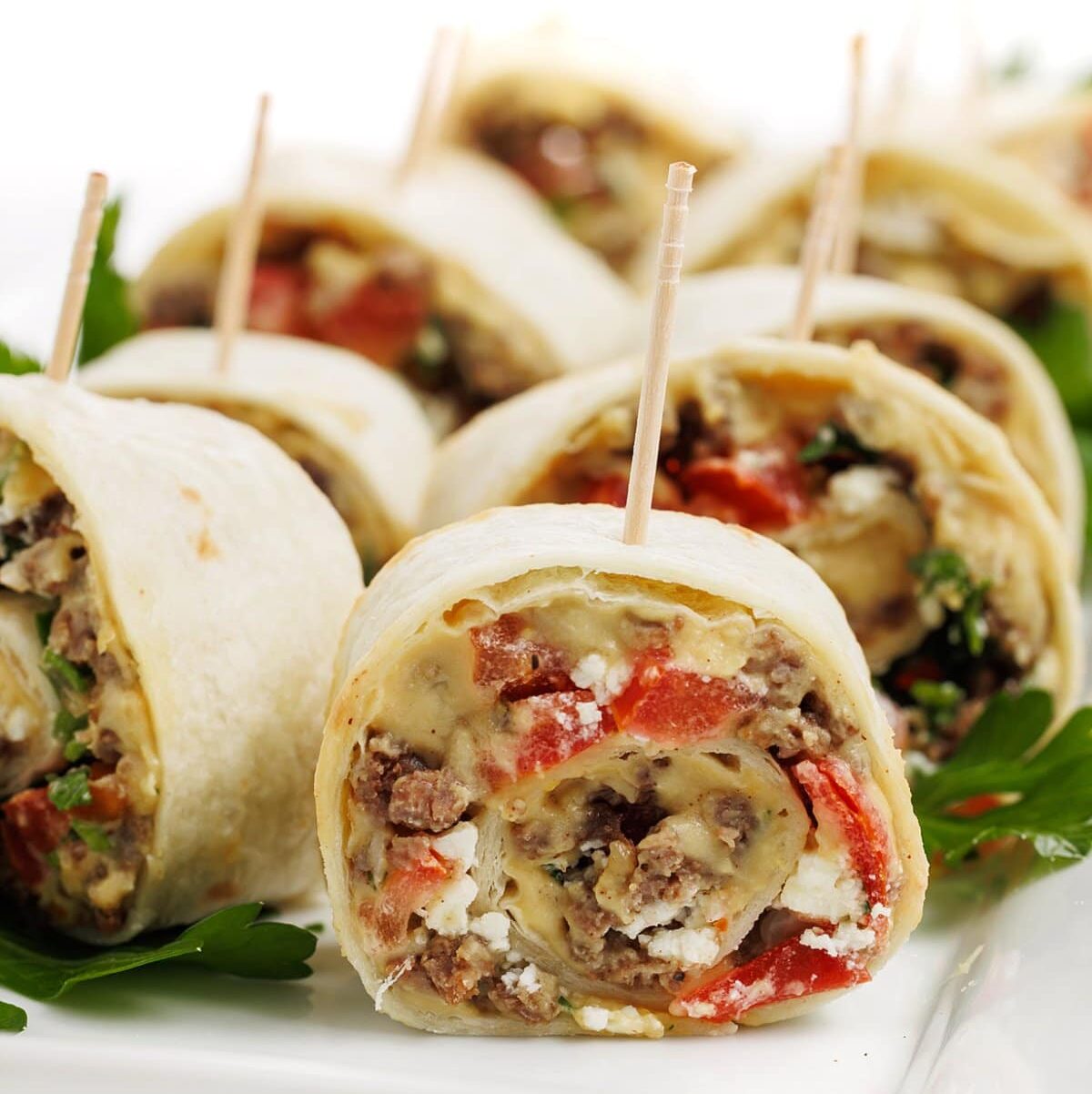 Hummus and Hushwee Pinwheels