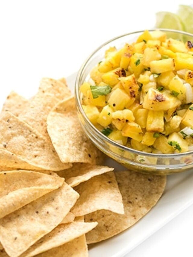 Grilled Pineapple Salsa Healthy Easy Recipes