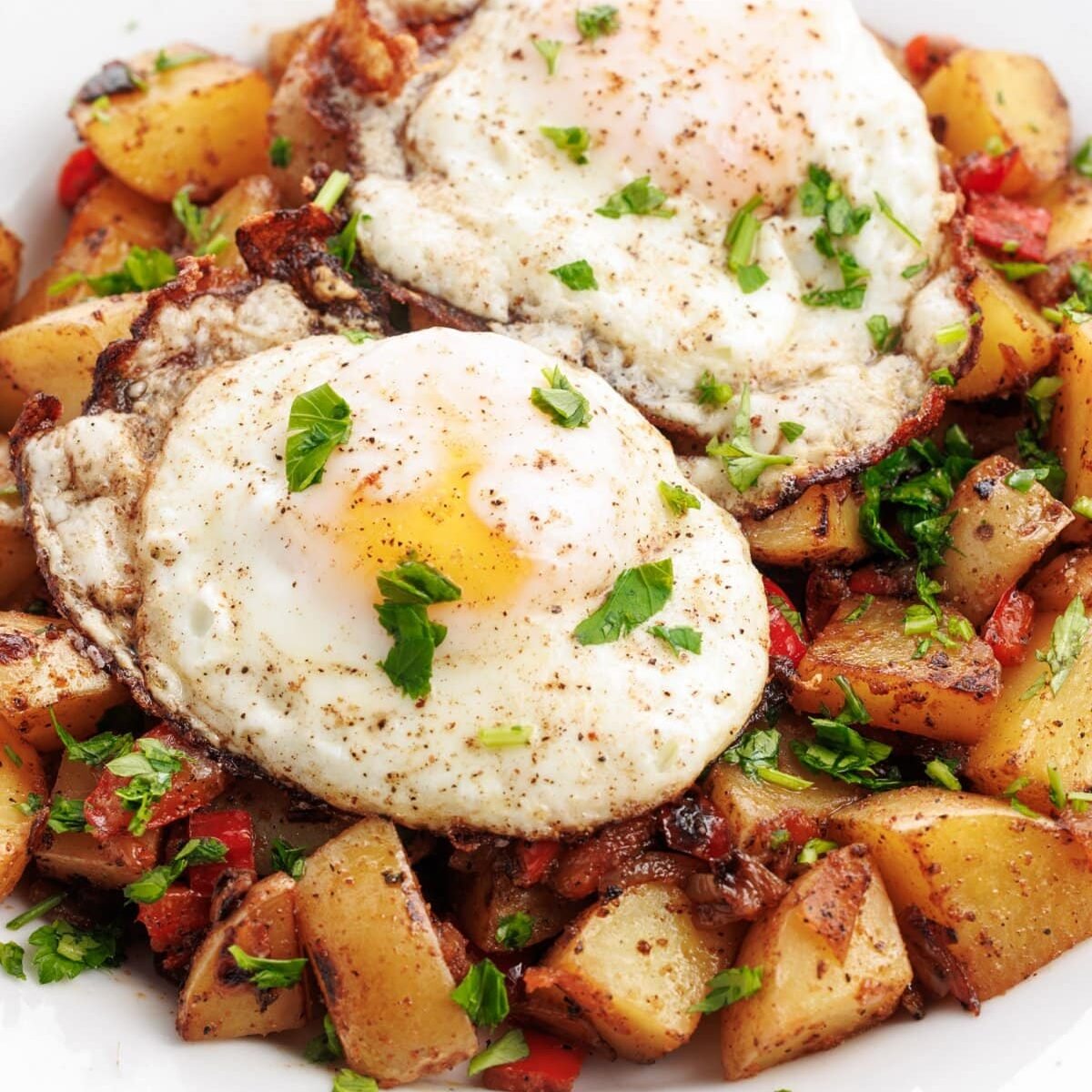 Vegetable Hash Breakfast Skillet