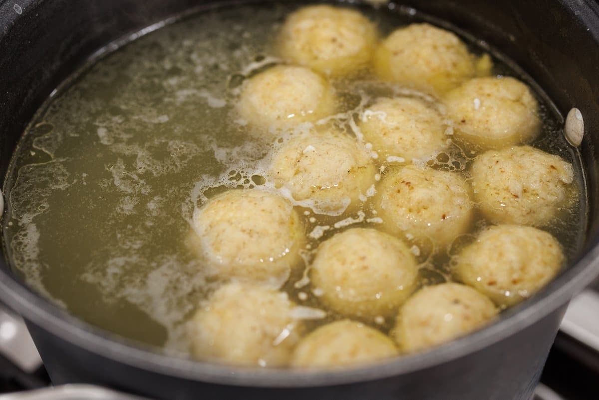 Classic Matzo Ball Soup Recipe: Fluffy OR Chewy - The Woks of Life