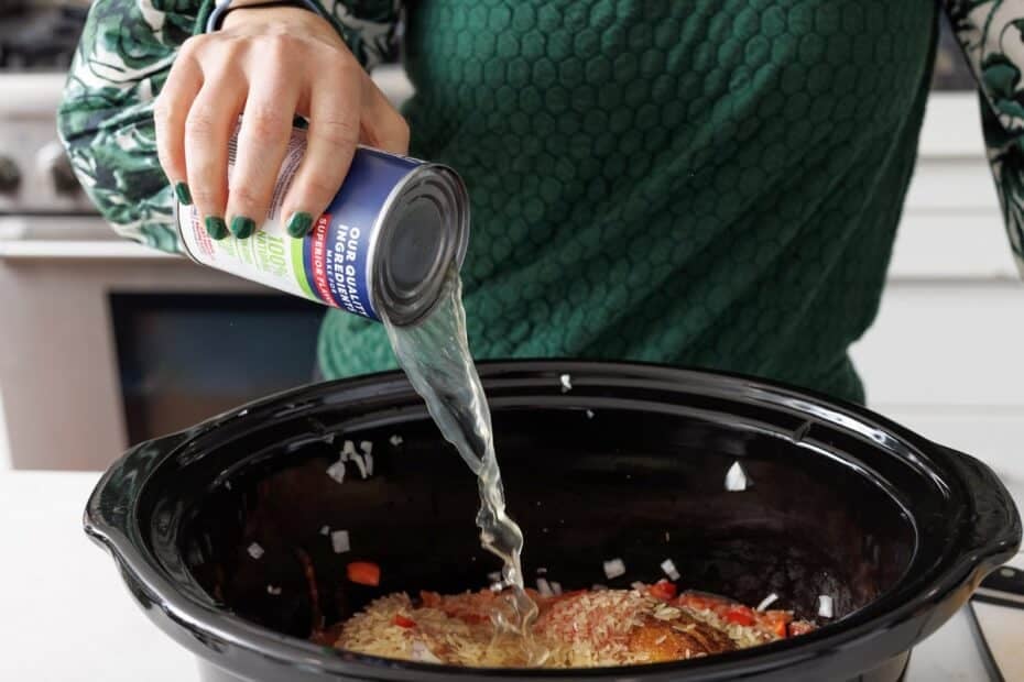 Slow Cooker Arroz Con Pollo The Lemon Bowl®