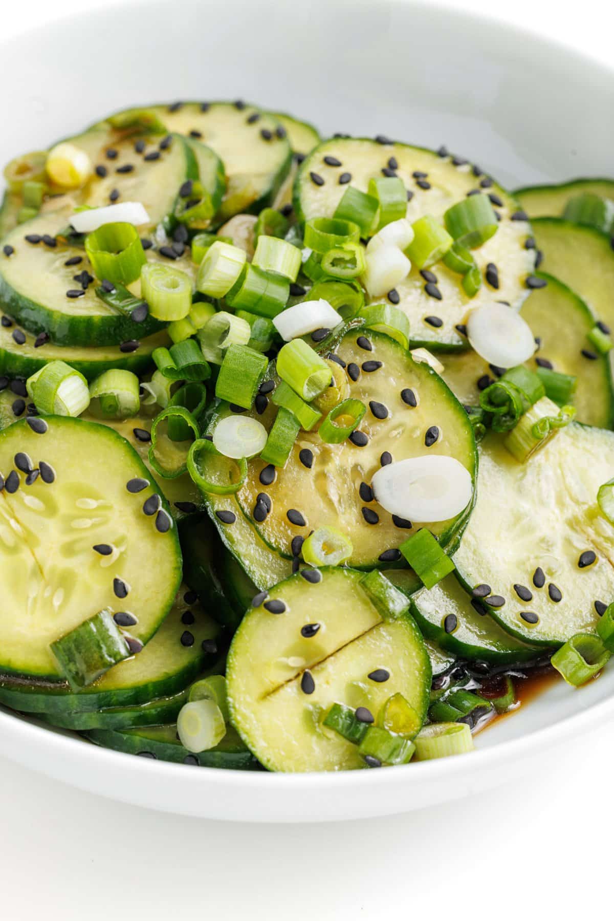 Japanese Quick Pickled Cucumbers - The Lemon Bowl®