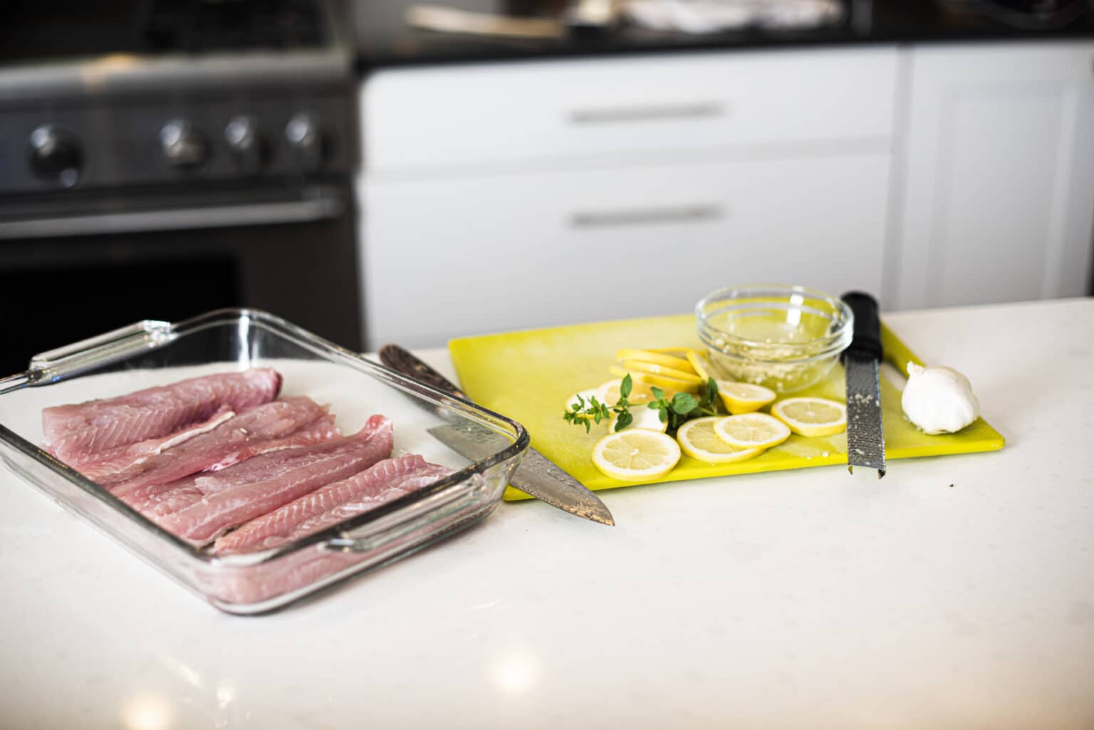 Lemon Butter Baked White Fish - The Lemon Bowl®