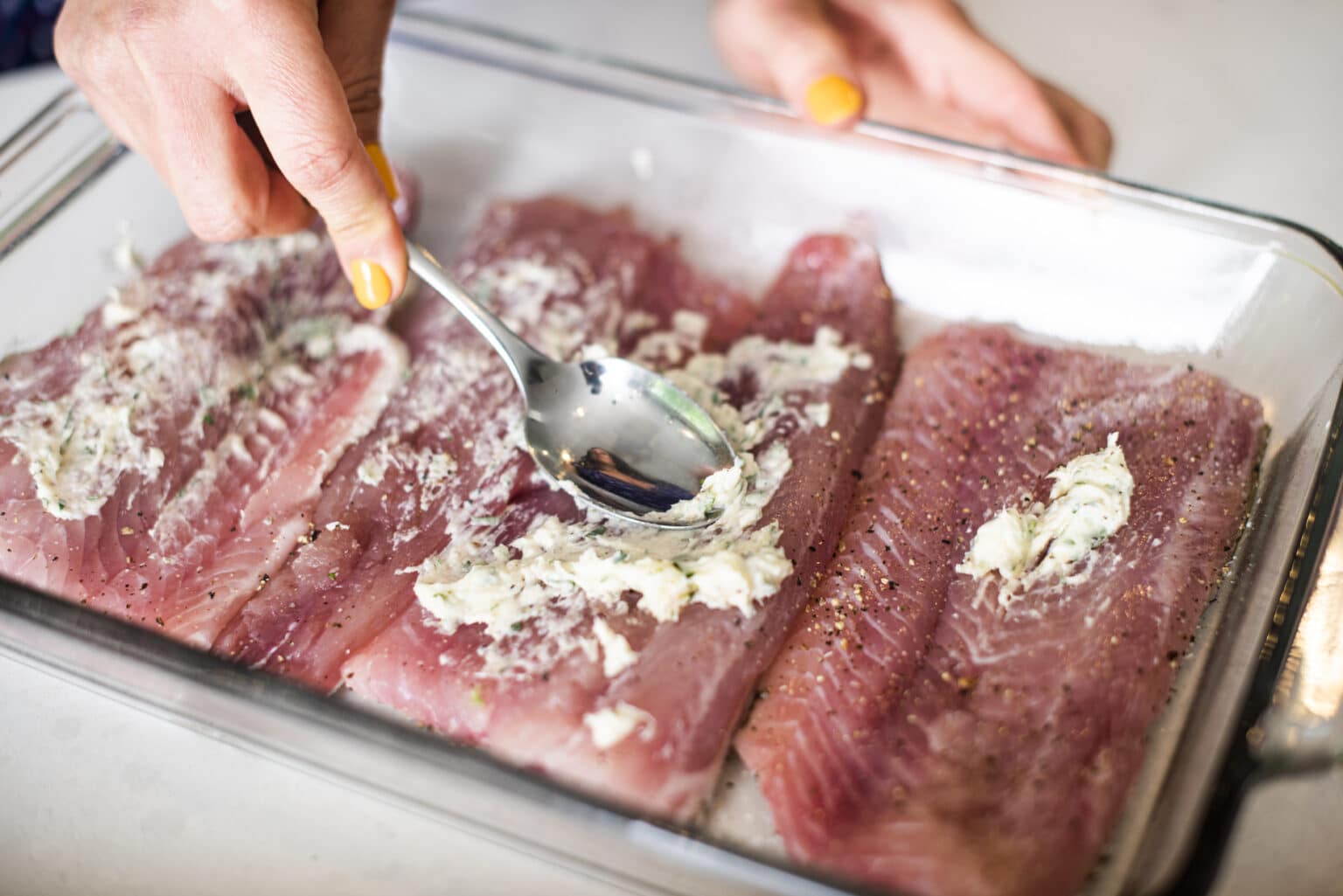 Lemon Butter Baked White Fish - The Lemon Bowl®