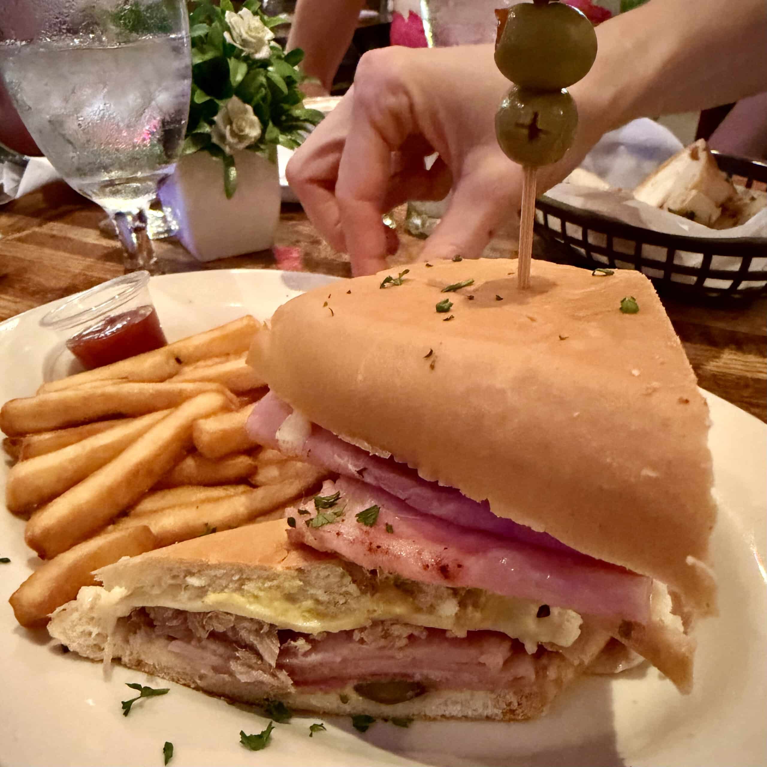 Cubano sandwich in Little Havana.