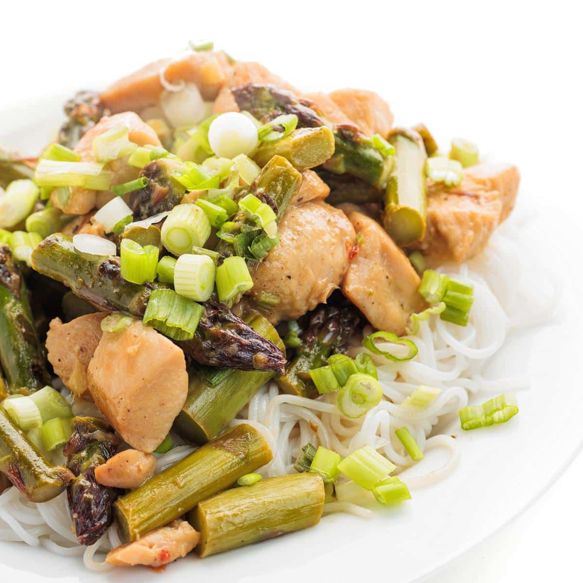 Thai Green Curry Chicken with Asparagus