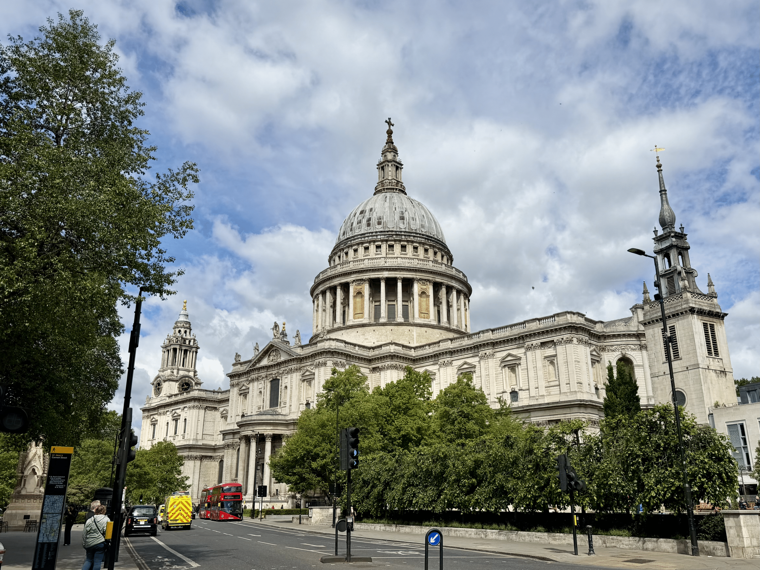 The National Gallery at Trafalger Square in London.